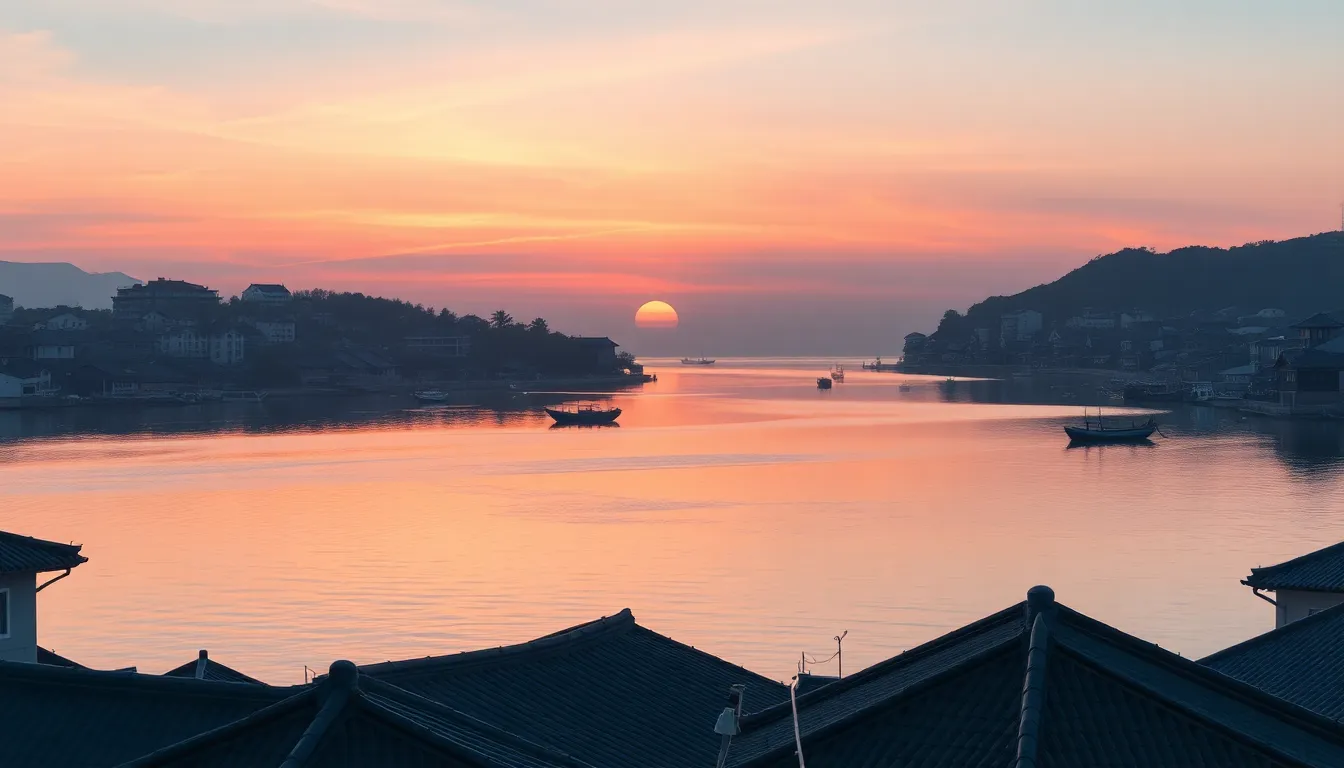 여수 밤바다와 해상 케이블카