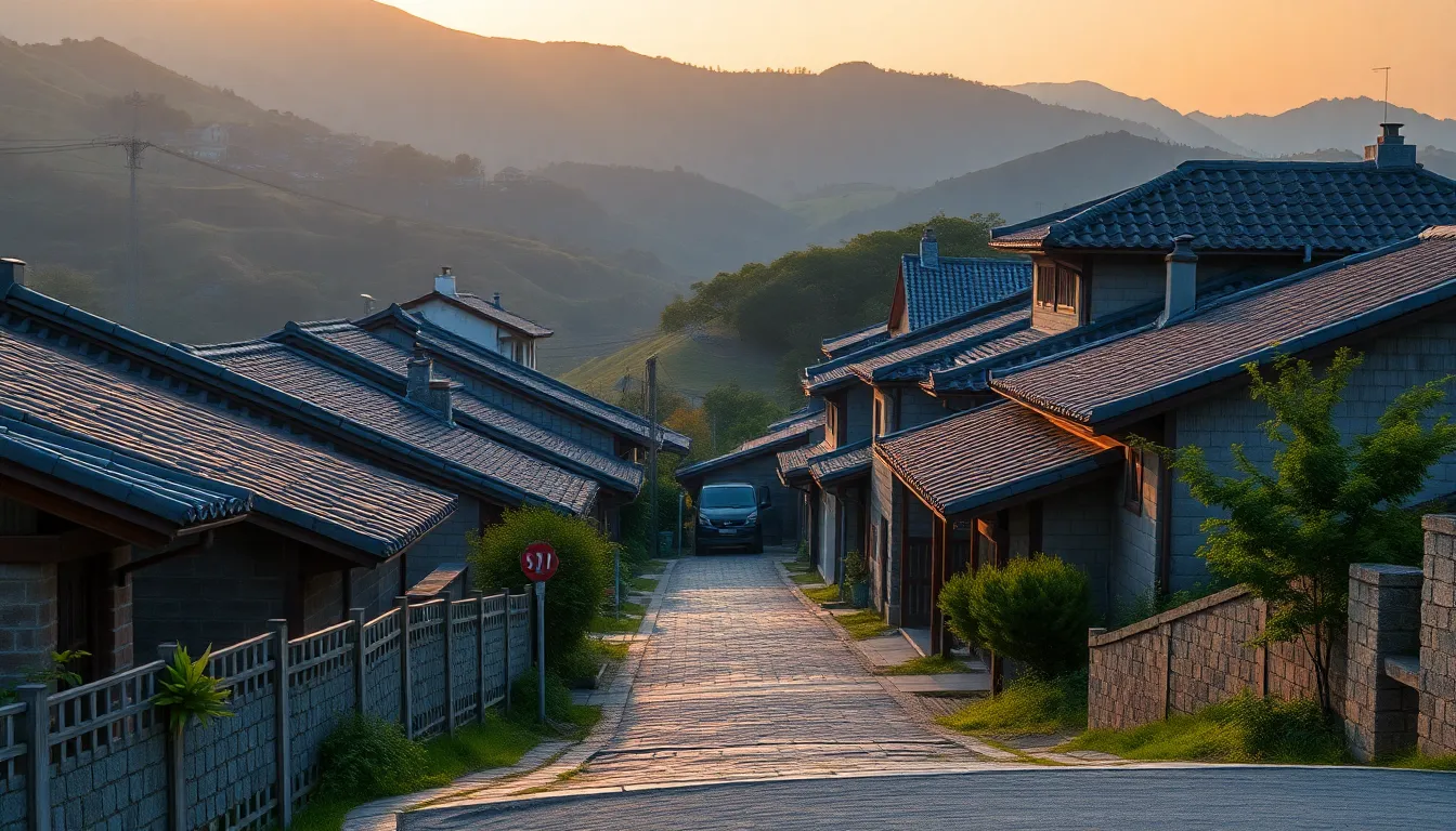 보성 녹차밭 전경